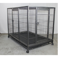YES4PETS XL Pet Dog Cat Cage Metal Crate Kennel Portable Puppy Cat Rabbit House