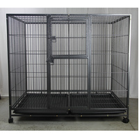 YES4PETS XXL Pet Dog Cat Parrot Cage Metal Crate Kennel Portable Puppy Cat Rabbit House