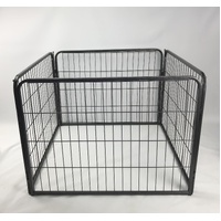 YES4PETS 4 Panels 60 cm Heavy Duty Pet Dog Puppy Cat Rabbit Exercise Playpen Fence Extension
