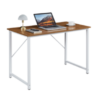 YES4HOMES Computer Desk, Sturdy Home Office Laptop Desk Modern Writing Table, Multipurpose Workstation