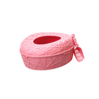 YES4PETS XL Portable Cat Toilet Litter Box Tray House with Scoop Red