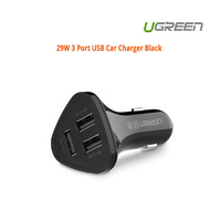 Ugreen 29W 3 Port USB Car Charger Black ACBUGN40284