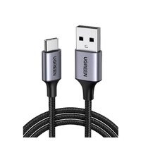 UGREEN 45071 USB A to USB C Cable Nylon Braided 3A Type C Cord Fast Charging cable 1M