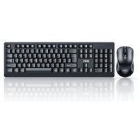 AOC KM210B/97 Home & Office Wireless Keyboard & Mouse Combo 2.4G USB Black