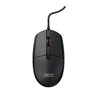AOC MS130B/LA Wired Office Mouse USB Optical 3-Button Black