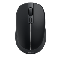AOC MS360B/LA Wireless Mouse 2.4G + Bluetooth Dual Mode 6-Key DPI1600 Black