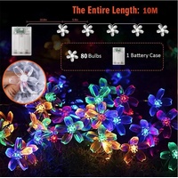 BDI 10M80 Sakura lamp waterproof  Christmas decoration (10 meters 80 LED)