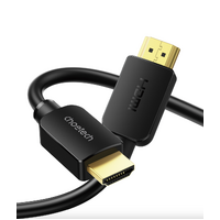 CHOETECH XHH-TP20 8K HDMI 2.1 Cable 8K@60Hz 48Gbps 2M Braided Cable - Black
