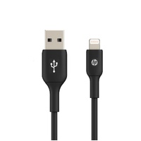 HP DHC-MF101 USB A to 8-pin iPhone Cable 1M Black