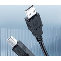 HP DHC-PT100-1M USB-A to USB-B v2.0 cable 1M Black