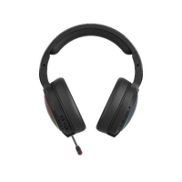 HP DHE-8006 Wired USB 7.1 Surround Sound Gaming Headset RGB LED for PC / Laptop-USB