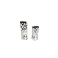 Ava Vase - Large- Silver
