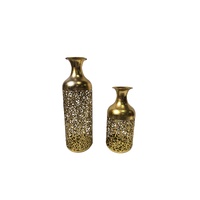 Maya Vase - Small - Gold
