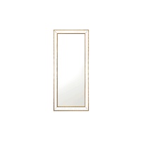 Medium Gold Beaded Framed Mirror - 70cm x 170cm
