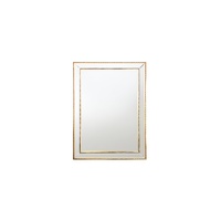 Gold Beaded Framed Mirror - Rectangle 80cm x 110cm