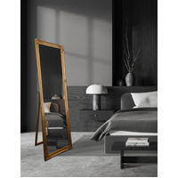 French Provincial Ornate Mirror - Gold - Free Standing 50cm x 170cm