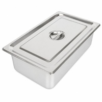 Commercial Stainless Steel GN 1/1 150mm Deep Gastronorm Bain Marie Buffet Steam Table Food Pan with Lid
