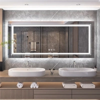 Interior Ave - 120 x 80cm Rectangle Frameless LED Bathroom Mirror