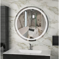Interior Ave - 60cm Round Frameless LED Bathroom Mirror