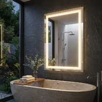 Interior Ave - 60 x 80cm Rectangle Frameless LED Bathroom Mirror