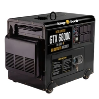 Diesel Generator Single Phase 8.4kw Rated Diesel 6kw 13hp Portable