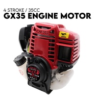 4 Stroke Engine Honda GX35 Copy Motor Brushcutter Trimmer Brush Cutter