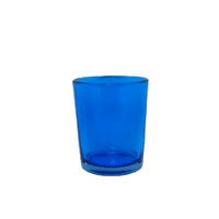 20 Pack Blue Glass Votive Tealight Candle Holders House Party Centerpiece Xmas Wedding Decor Glass Candlestick Party Decorations Bridal Baby Shower Ev