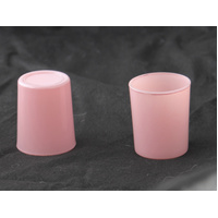20 Pack Blush Pink Glass Votive Tealight Candle Holders House Party Centerpiece Xmas Wedding Decor Glass Candlestick Party Decorations Bridal Valentin