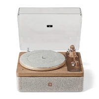 Crosley E100 Record Player Shelf System - Natural