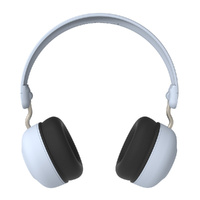 Kreafunk Kids Buzz Bluetooth Headphones W/ Anc - Cloudy Blue