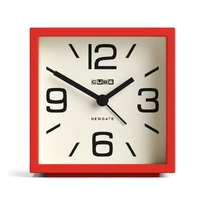 Newgate Cube Mantel Clock-Fire Engine Red