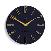 Newgate Empire State Wall Clock-Petrol Blue