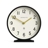 Newgate Q Mantel Clock-Black