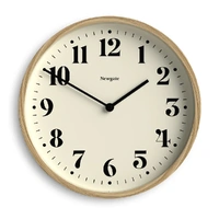 Newgate Number Four Theatre Wall Clock-Faux Wood