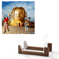 Travis Scott Astroworld Vinyl Album & Crosley Record Storage Display Stand