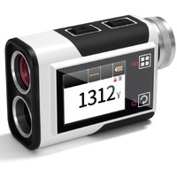 Golf Rangefinder with Slope, CIGMAN 1312 Yards Range Finder Golf, 2.4-inch External Color Touchscreen, Flag Lock Vibration, 6X Magnification, Recharge