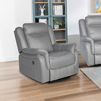 Carlton 1R Finest Fabric Recliner Sturdy Construction Metal Mechanism