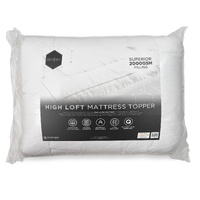 2000GSM STANDARD MICROFIBRE MATTRESS TOPPER - KING