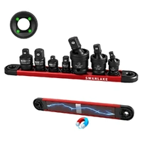 SWANLAKE 7-Piece Magnetic Impact Universal Joint Socket Adapter Set – CR-V Wobble U-Joint
