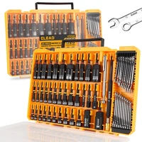 ELEAD 58-Piece Magnetic Impact Nut Driver Set Metric SAE Wrench Socket Adapter CR-V