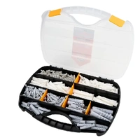 HORUSDY 332-Piece Wall Plug Assortment Kit, Nylon Wall Anchors Set with Carry Case