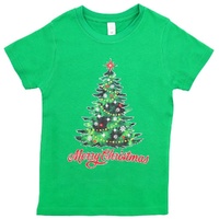 New Funny Adult Xmas Christmas T Shirt Tee Mens Womens 100% Cotton Jolly Ugly, Tree (Green), S