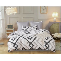 Ashwin King Size Quilt/Duvet Cover Set