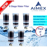 Aimex 8 Stage Water Filter Cartridges x 5