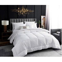 ultra warm winter weight down alternative quilt doona 800gsm king