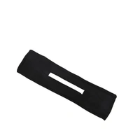New Deft Bun Knotted Wire Hair Band Print Headband Twist Maker Hair Accessories - Black 01