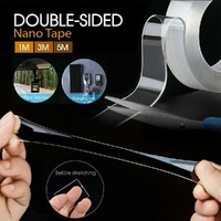 Double Sided Nano Tape Clear Adhesive Traceless Invisible Gel Anti-Slip Au Stock