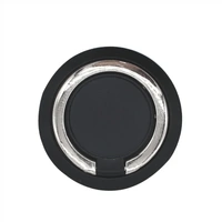 Iring Phone Ring Finger Holder Stand Car Mount Hook For Iphone Ipad Mobile Grip - B1- Black