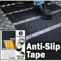Anti Slip Tape High Grip Adhesive For Flooring Stair Tread - White (5cm x 5m)