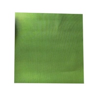 100Pcs Aluminium Foil Chocolate Wrappers 20cm Squares - Green/Embossed